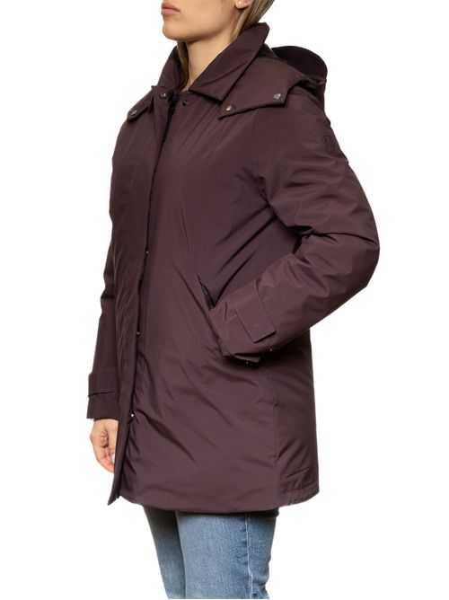 Giaccone donna in tessuto cotone nylon colore bordeaux PEOPLE OF SHIBUYA | FUMIKO PM773490